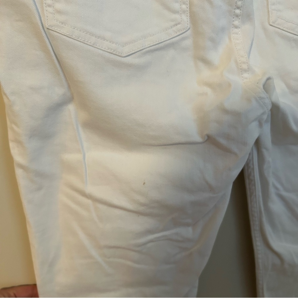 Theory White Denim Pants Size 31 - Picture 5 of 7